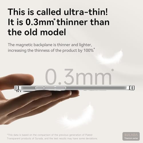 Coque iPhone 17 aimantée transparente rigide noire de protection dos