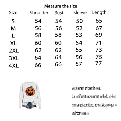 Autumn and winter round-neck long-sleeve sweatshirts unisex sportswear fun pumpkin head pattern for Halloween4