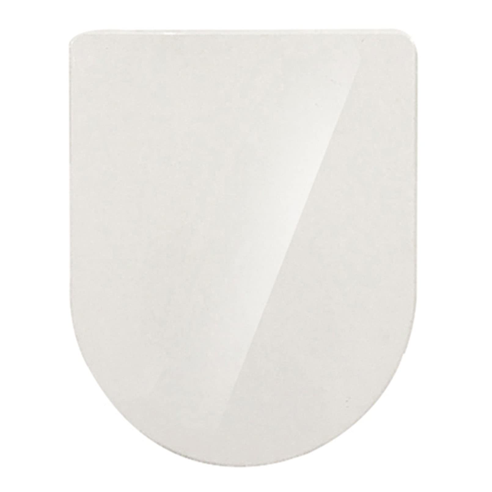 Siège de toilette à fermeture lente blanc allongé en résine universel