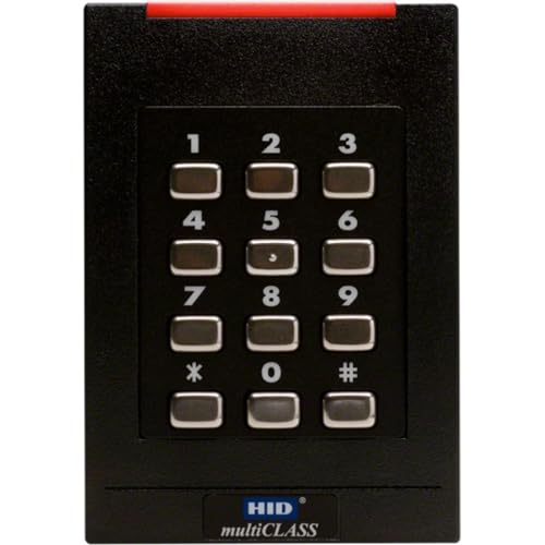 HID 921PTNNEK0003R MultiCLASS SE RPK40 Multi-Technology Smart Card Reader with Keypad