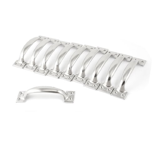 Aexit Screws Fixing Nuts Metal 12.2cm Cabinet Drawer Pull Handles Handle Nuts 10 Pcs