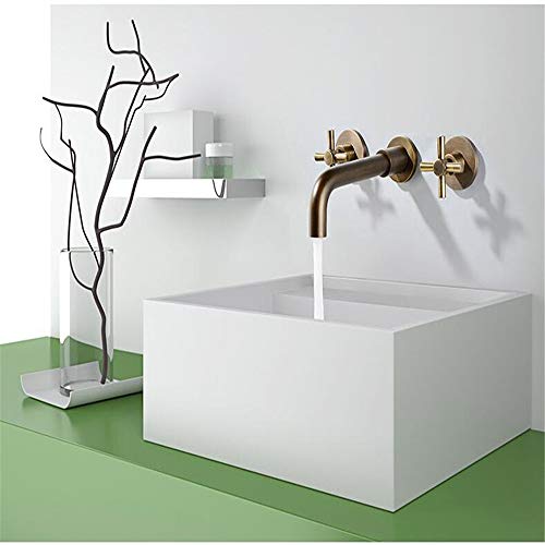 Robinet de salle de bain en laiton rétro pour décoration de maison ancienne