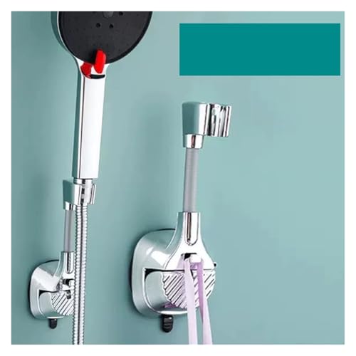 Support de douche mural blanc orientable pour réparer un support cassé sans percer le carrelage - 3