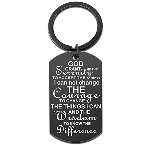 Ibiwe Serenity Prayer Gifts Mens Stocking Stuffers for Men Adults Stockings Stuffer Teen Girls Boys Teenage Stockings Stuffer