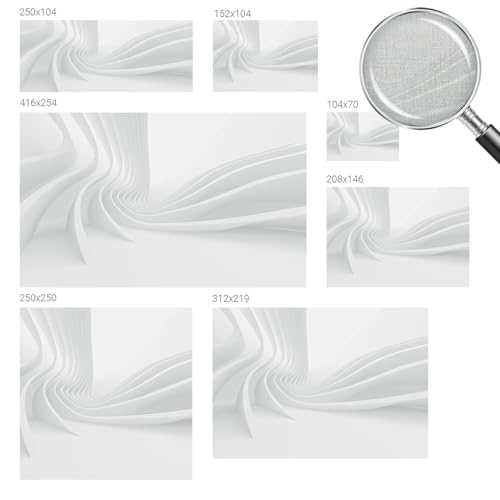 Haute qualité d'impression pour ce décor mural adhésif panoramique fluide - 6
