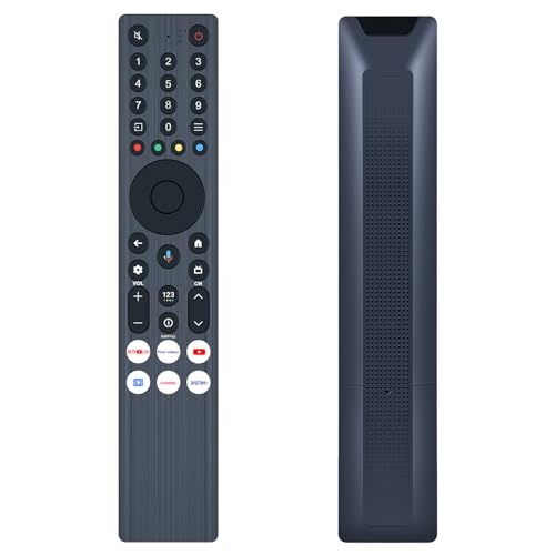 TCNOUMT New RC833A FMB1 Replacement Remote Control Suitible for TCL QD Mini-LED C6K C7K C71K C8K 4K Voice TV