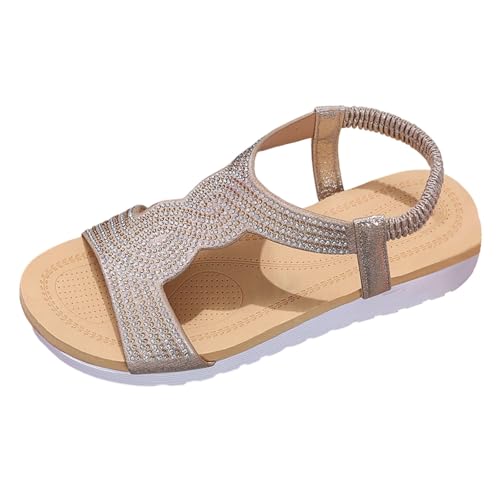 Chaussures confortables femme pieds larges pour été, plage et piscine