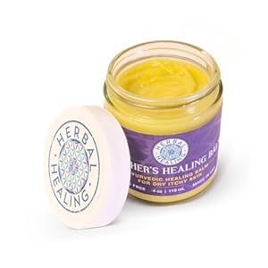 Mother’s Healing Balm, Soothing, Ultra Nourishing, Formulated For Dry Itchy Skin by a Mom and Herbalist, Value Size 4 oz, Made in USA