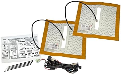 Via JonAns Universal Vehicle Seat Comfort Kit Travel Cover Various Models Cushion Warmer in Winter for Cars Pickup Trucks 1 Packs Comfortable