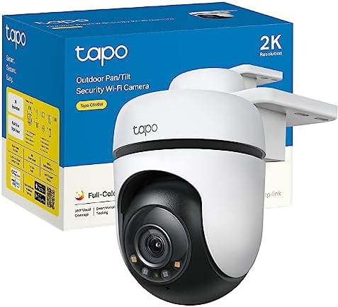 Tapo C510W | Caméra de surveillance 2K extérieure panoramique et Tapo C510W | Caméra de surveillance 2K extérieure panoramique et