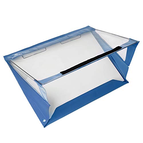Paperdry - Portapapeles impermeable en modo apaisado - PVC de alta calidad resistente al frío - Garantía de 18 meses - Azul - A3