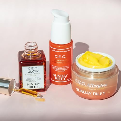 Sunday Riley FJFIEJFOK5723 Morning Buzz Vitamin C Brightening Trio Skincare Set thumb #5