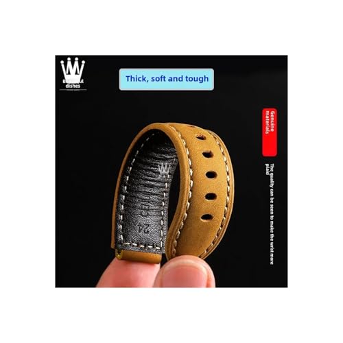 Bracelet rétro 24mm en cuir robuste pour DW-H5600MB G-Shock