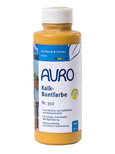 AURO Kalk-Buntfarbe Gelb 0,5 L