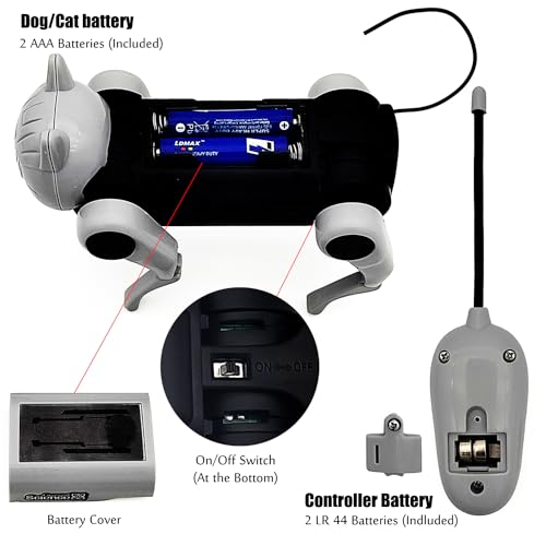 Tipmant 9952A Electric Remote Control Robot Dog Rc Mechanical Animal Vehicle Electronic Pets thumb #5