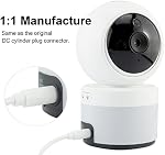 LEFXMOPHY Power Cord for VTech VM5463 VM5463-2HD BU PU Baby Monitor Camera Replacement 5V White Charger UL Aadpter with 5ft Cable
