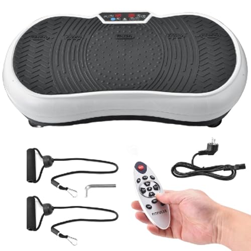 snapbuy Vibrationsplatte mit 12 Programmen und 99 Intensitätsstufen für effizientes Training Vibrationsplatte für Ganzkörpertraining zu Hause | 99 Stufen, 10 Programme, LCD-Display, rutschfest snapbuy Vibrationsplatte mit 12 Programmen und 99 Intensitätsstufen für effizientes Training Vibrationsplatte für Ganzkörpertraining zu Hause | 99 Stufen, 10 Programme, LCD-Display, rutschfest