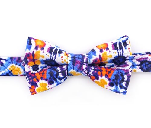 Image of OCIA Cute Pattern Pre-tied Bow Tie Adjustable Bowties for Adult & Children