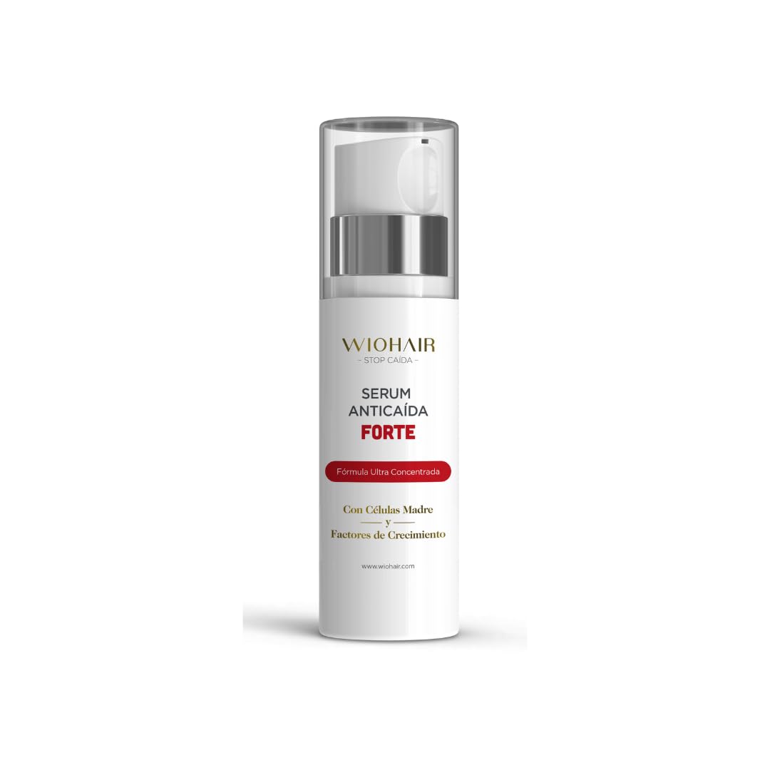 Serum Anticaída del Cabello | Potencia Crecimiento Del Cabello | Loción Anticaída del Pelo | Frena La Caída | Apto Para Mujeres y Hombres | Con Células Madre Vegetales