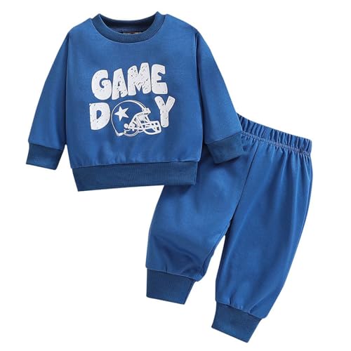 子供服 トレーナー 男の子 スウェット 上下セット プルオーバー 長袖 スウェットパンツ ジャージ トップス クルーネック 綿 切り替 セットアップ 春 秋 ボーイズ 韓国 グレー 秋服 おしゃれ 暖かい1#青24 Months