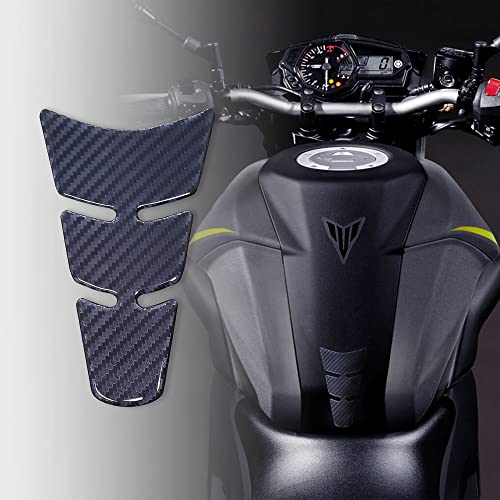 4R Quattroerre.it 18046 Tankpad 3D Motorrad Tankschutz Mini Slim, Carbon Hi-Lux, 8.5 x 13 cm