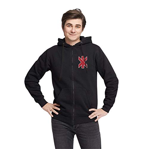 Trauma Team Unit Hoodie - Cyberpunk 2077 Hoodies for Men - Official CD Projekt Red Apparel Inspired by the Hit Video Game Black