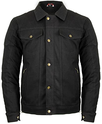 Herren Jeans Jacke mit Protektoren (L)