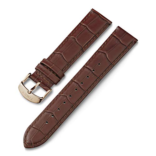 Bracelet montre cuir 20mm Timex à changement rapide pour remplacer sangle usée
