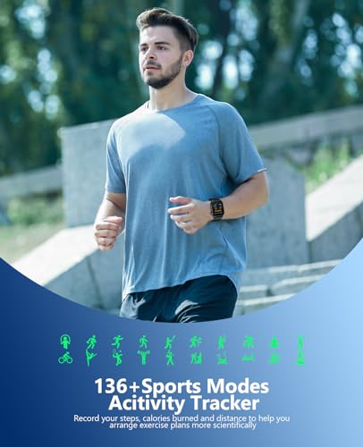 Souyie Smart Watch For Men Women, Infrared True Blood Oxygen Monitor, 2.04-Inch Amoled Display, Heart Rate Blood Pressure Sleep Monitor thumb #4