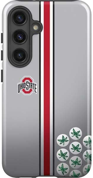 Skinit Impact Phone Case Compatible with Galaxy S24 - Officially Licensed Ohio State University OSU Logo Design