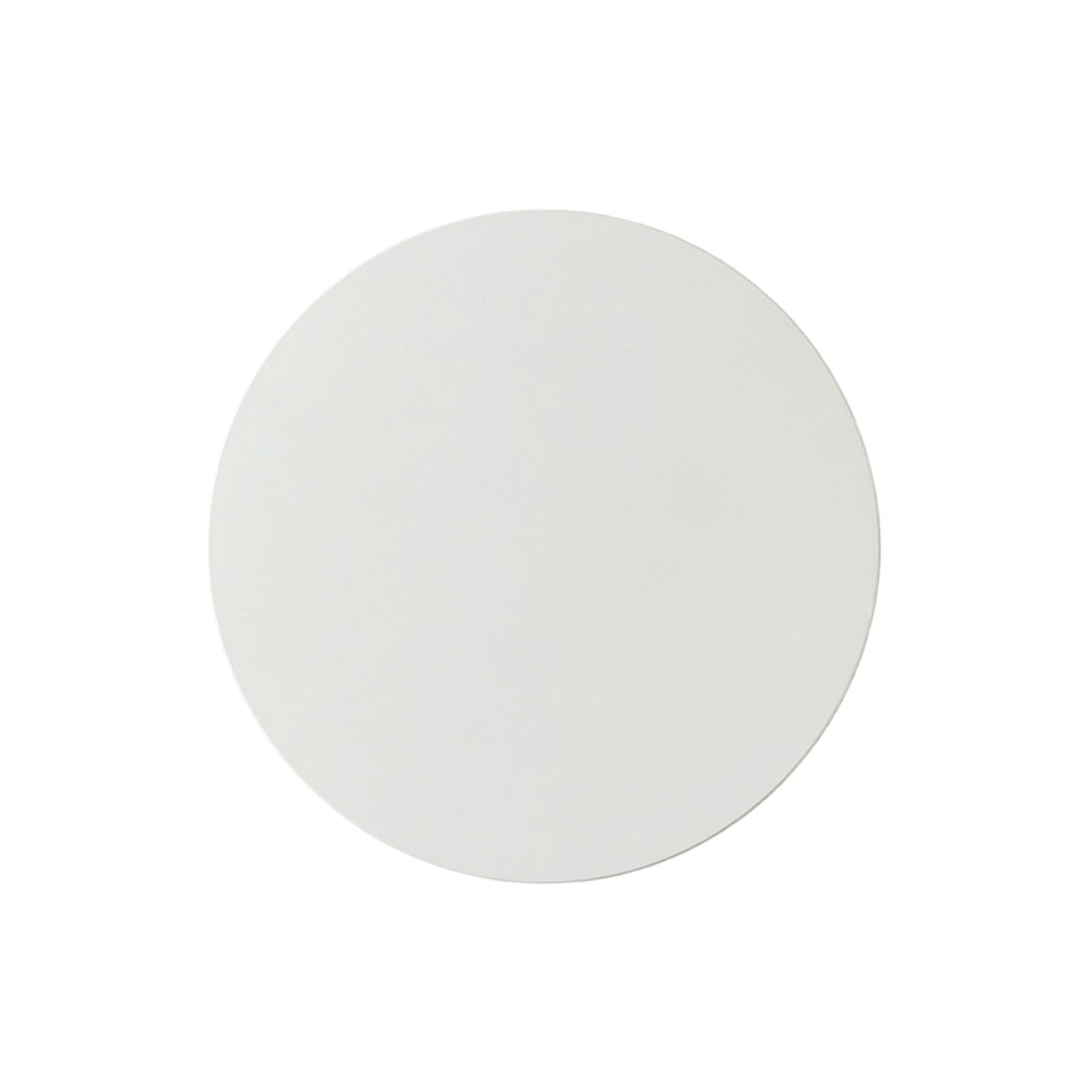 Plateau tournant bois 50cm, paresseux rotatif blanc pour table de salle à manger et buffet