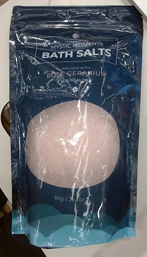 Sel de bain rose géranium contre le stress sachet 1kg - 2