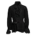 12222 Camisa con Cordones renacentista Medieval Túnica Medieval Traje Caballero Viking Guerrero...