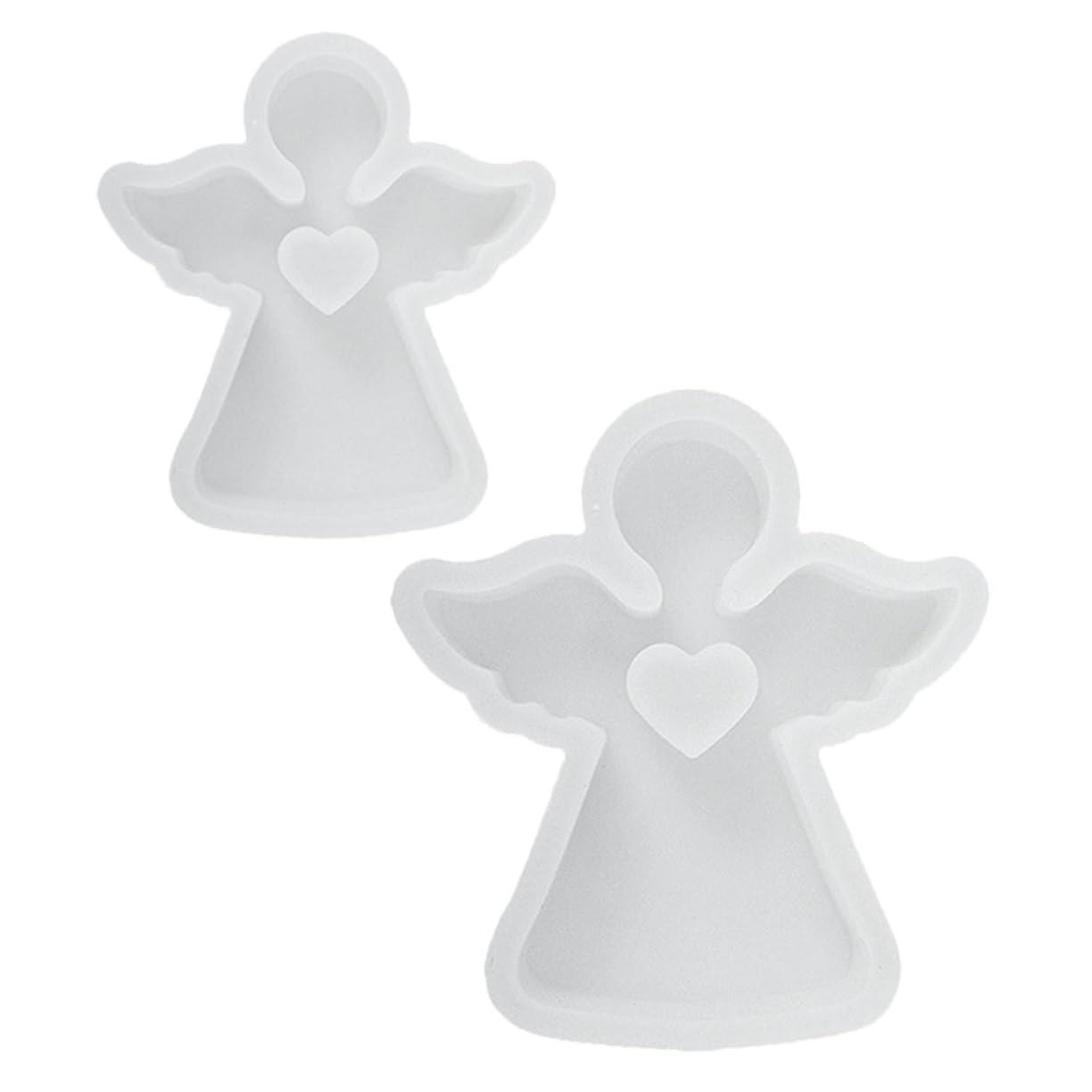 DOITOOL 5 Set Stampo Silicone Per Forma Da Materiale Resistente E Flessibile Per Fai Da Te E Decorazioni Artigianali Per Profumate E Lavoretti 2 Pezzi * 5
