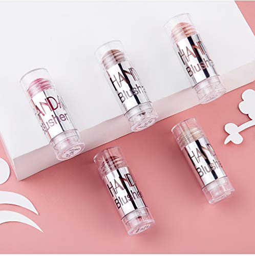 YOUNG VISION Cream Contour Sticks Collection,4 Colors for Face Blush, Bronzer and Highlighter Makeup, Blendable, Lightweight