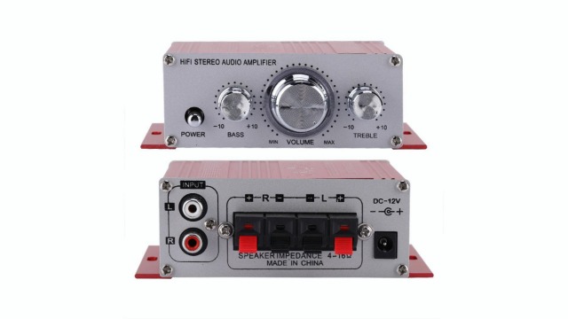Amazon.com: Stereo Audio Amplifier, Mini Digital HiFi Bass Audio