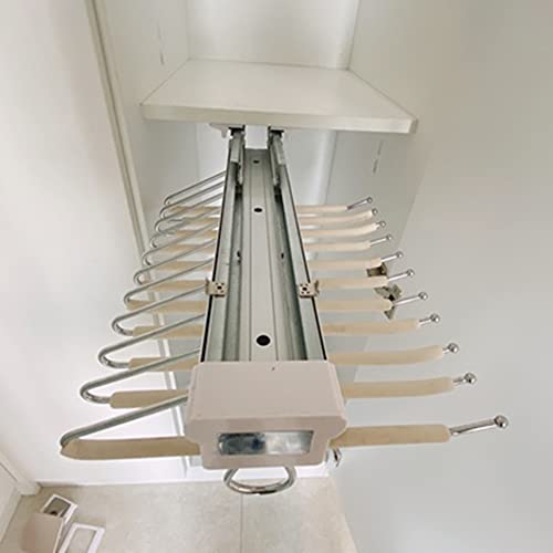 Cintre extensible pour pantalons en acier robuste pour dressing moderne
