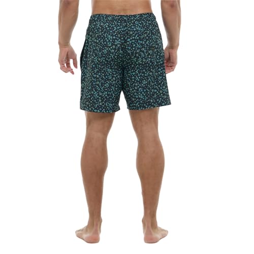 Eidon Young Men's Mens Tiny Sea 17 Inch Length, Elastic Waist Volley Swim Trunk4