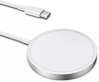 Drumstone (𝐄𝐱𝐥𝐮𝐬𝐢𝐯𝐞 𝟐𝟎 𝐘𝐞𝐚𝐫𝐬 𝐰𝐚𝐫𝐫𝐚𝐧𝐭𝐲) Magnetic Wireless Charger White – Fast Charging Pad Compatib... Price In India