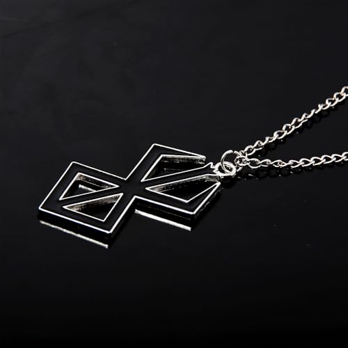 Berzerk Guts Sword Necklace Keychain - Berserker Dragon Slayer & Sacrifice Mark - Gift for Women Men and Fans4