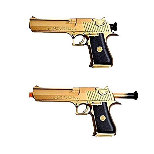Backyard Blasters Golden Desert Eagle Toy Foam Dart Gun Toys
