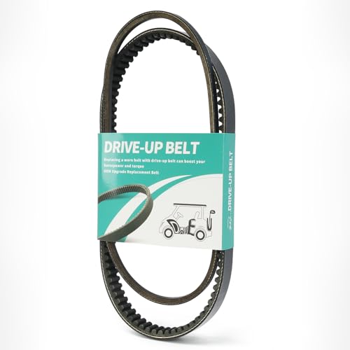 Image of DRIVE UP 1016203 101916701 Starter Generator and Drive Belt Kit for Club Car DS Precedent Golf Cart