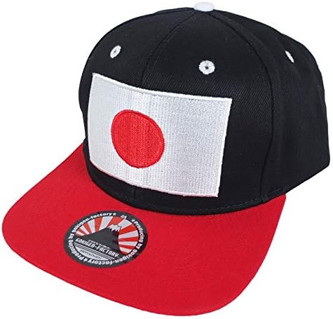 Amazon ゴキゲンファクトリー Gokigen Factory おもしろキャップ 日本 黒 赤 ベースボールキャップ野球帽 キャップ 通販