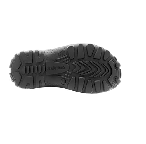 Botina Nobuck Safetline Miura Bico Composite Eletricista (Marrom Café, br_footwear_size_system, adul