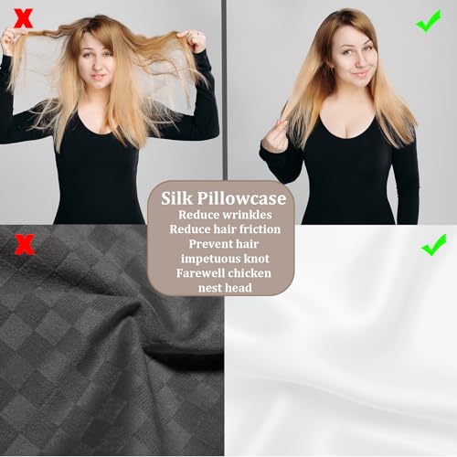 Image of Ear Piercing Pillow for Side Sleepers with Ear Hole, Donut Pillow for Ear with Silky Pillowcase for CNH and Ear Pain Inflammation Pressure Sores Piercing, Ear Guard Pillow (White)