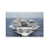 CafePress USS Dwight D. Eisenhower (CVN69) Magnets Rectangle Magnet, 3"x2" Refrigerator Magnet