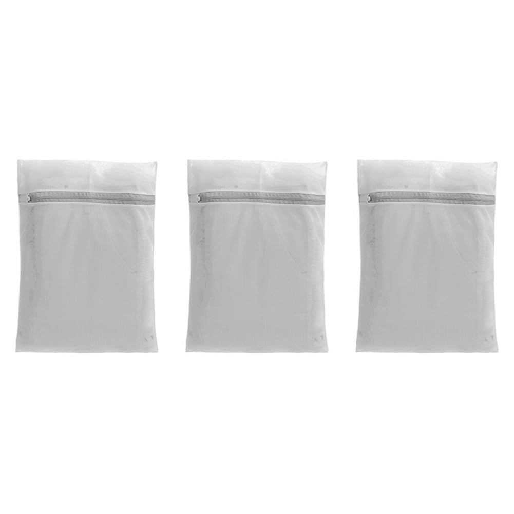 CTRLZS Laundry Bags Mesh Wash Bags Delicate Laundry Bag for College,Dorm,Storage 40 X 50cm 3Pcs