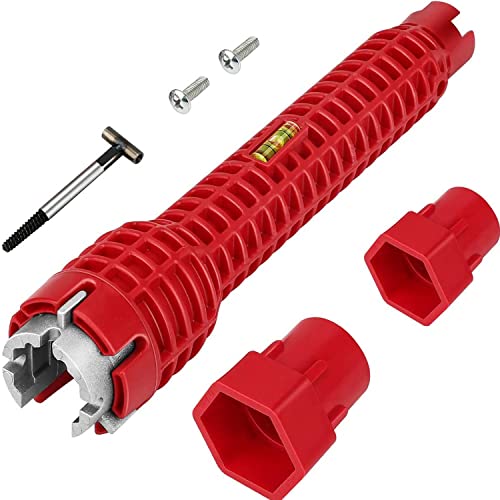 Tap Spanner Sink Wrench, Sink Spanner for Tight Space Faucet & Sink Installer Tap Spanner Basin Wrench Plumbing Tool DIY tool for Sink, Bathroom, Kitchen Plumbing and More Repair and Installation Tool