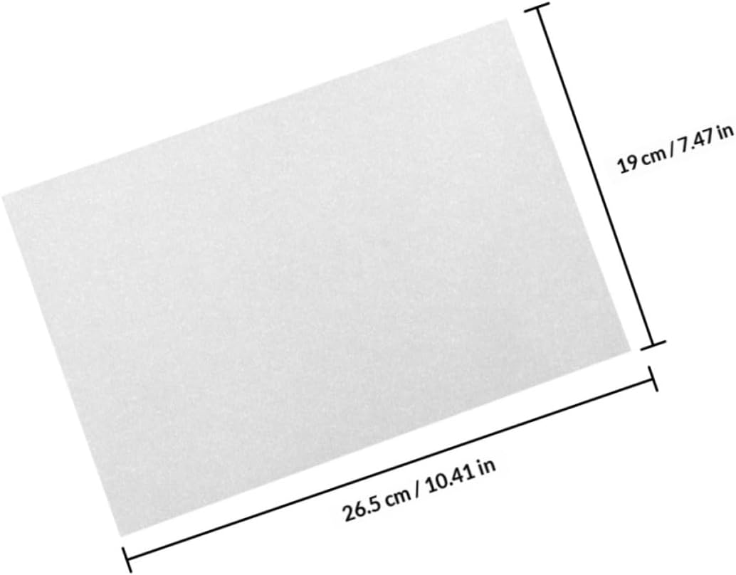PERSELOSO 16k Tracing Paper 500 Sheets (5 Packs) Translucent Copying Paper for Calligraphy Sketching Drawing Practice