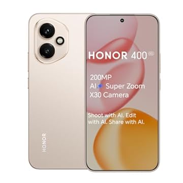 HONOR 400 fotocamera 200 MP, display AMOLED 6.55 pollici, 5300mAh, Qualcomm Snapdragon 7 Gen3, Android 15, 8GB + 256GB, Desert Gold